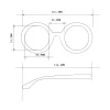 Lunettes de soleil Monica Noir - OKKIA ref014 – Image 5