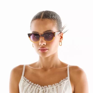Lunettes de soleil Okkia silvia jaune