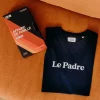 t-shirt navy Le Padre