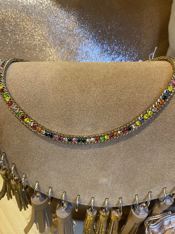 Collier Ras-de-Cou "Arc-en-Ciel Scintillant"-Nanna Bazaar – Image 3