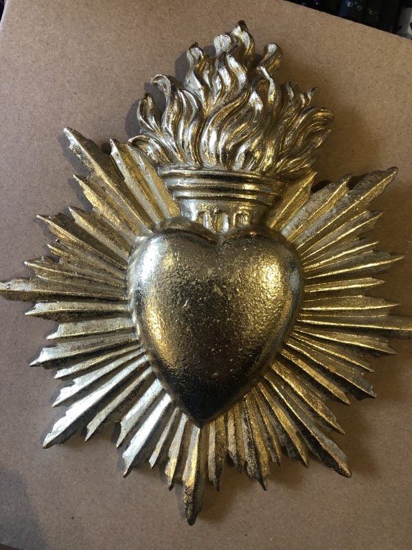Coeur ex-voto doré - Opjet – Image 4